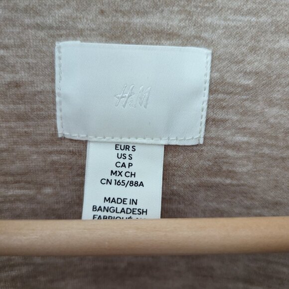 Beige oversized hnm shacket - Picture 2 of 3